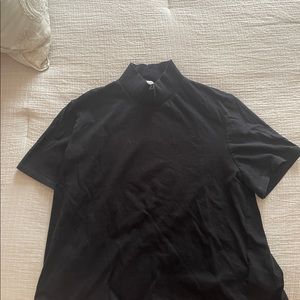 Zara mock neck top